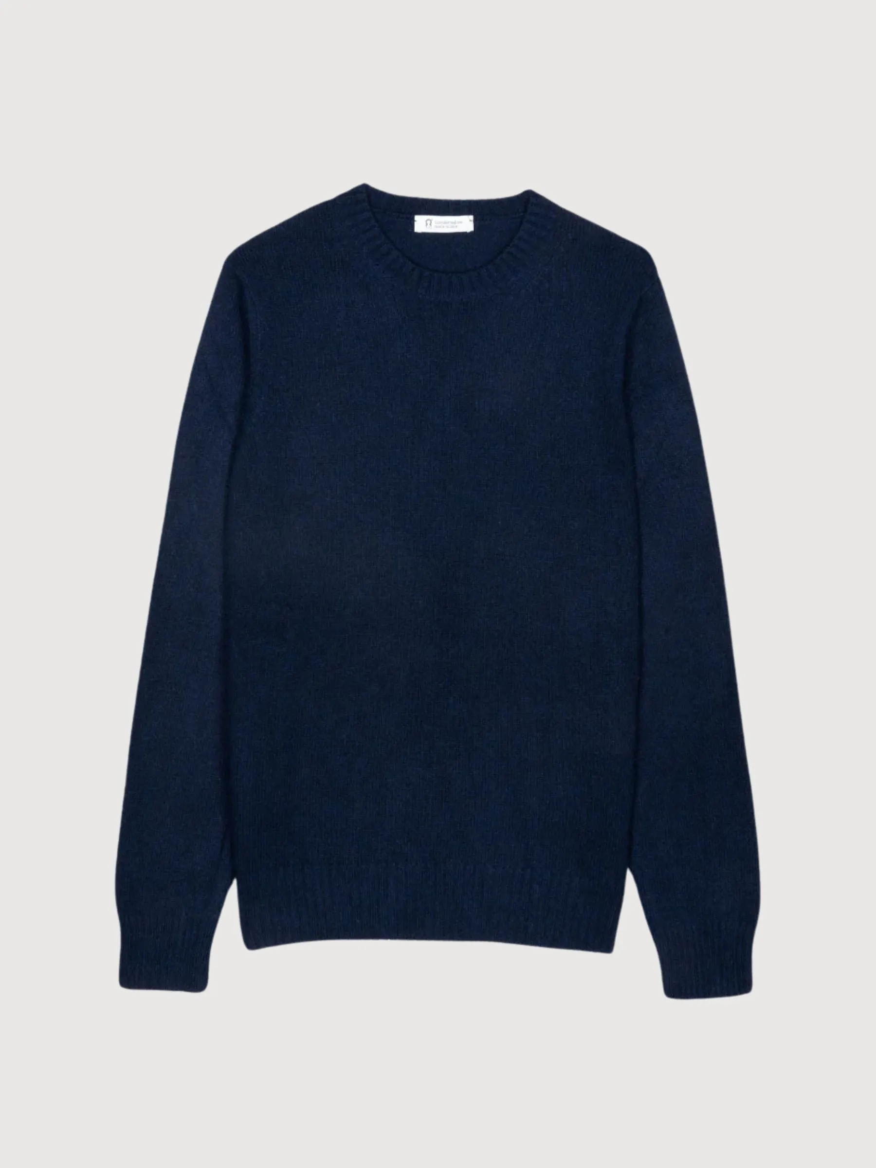 Pullover Romeo Navy Blue in Cashmere Recycled | Rifò