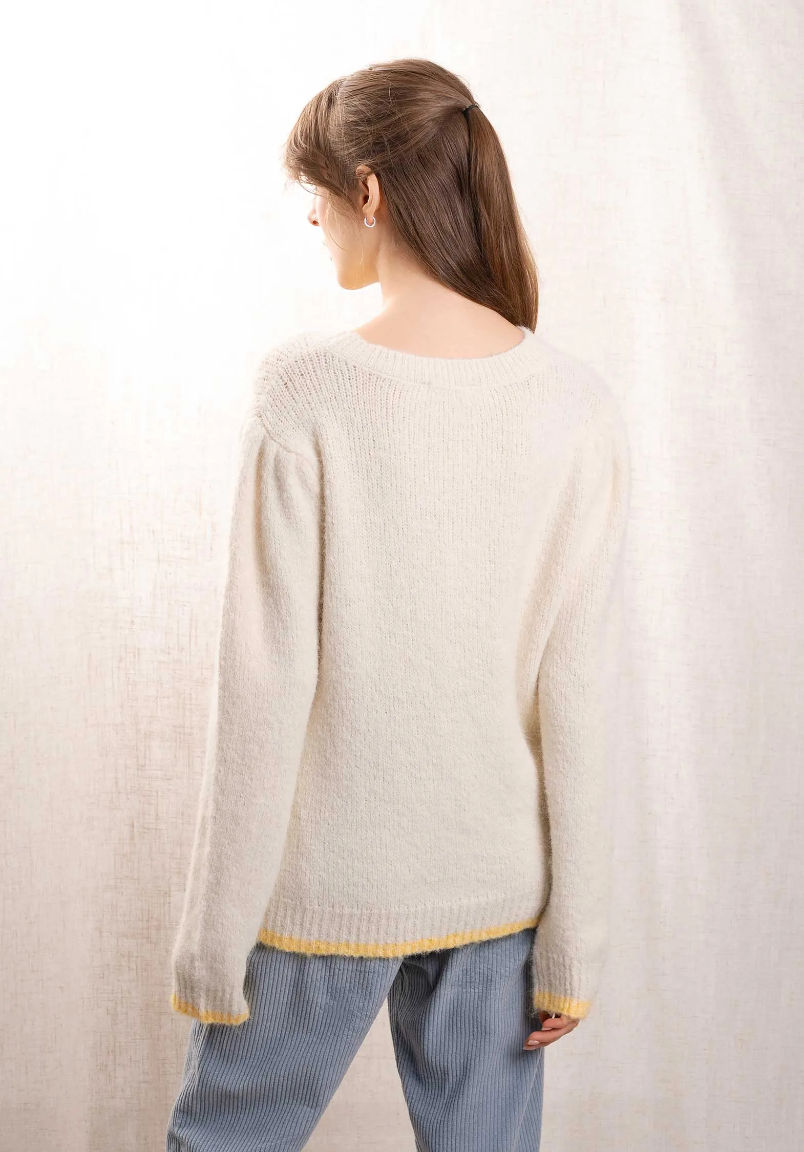 Pullover Yp1512 Beige