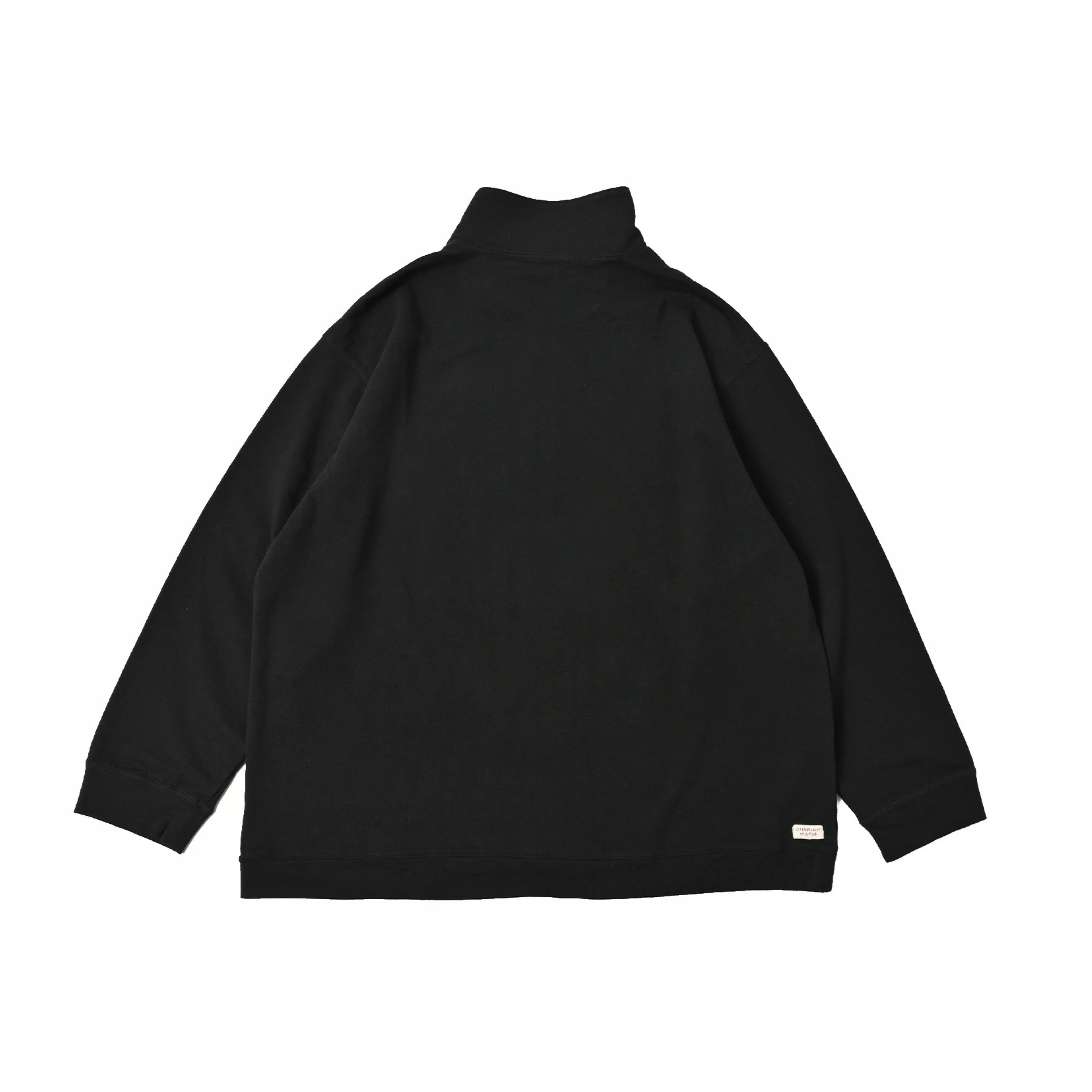 "KYOTO EXCLUSIVE" OHARIKO MAFIA WAPPEN HALF ZIP SWEAT SHIRT