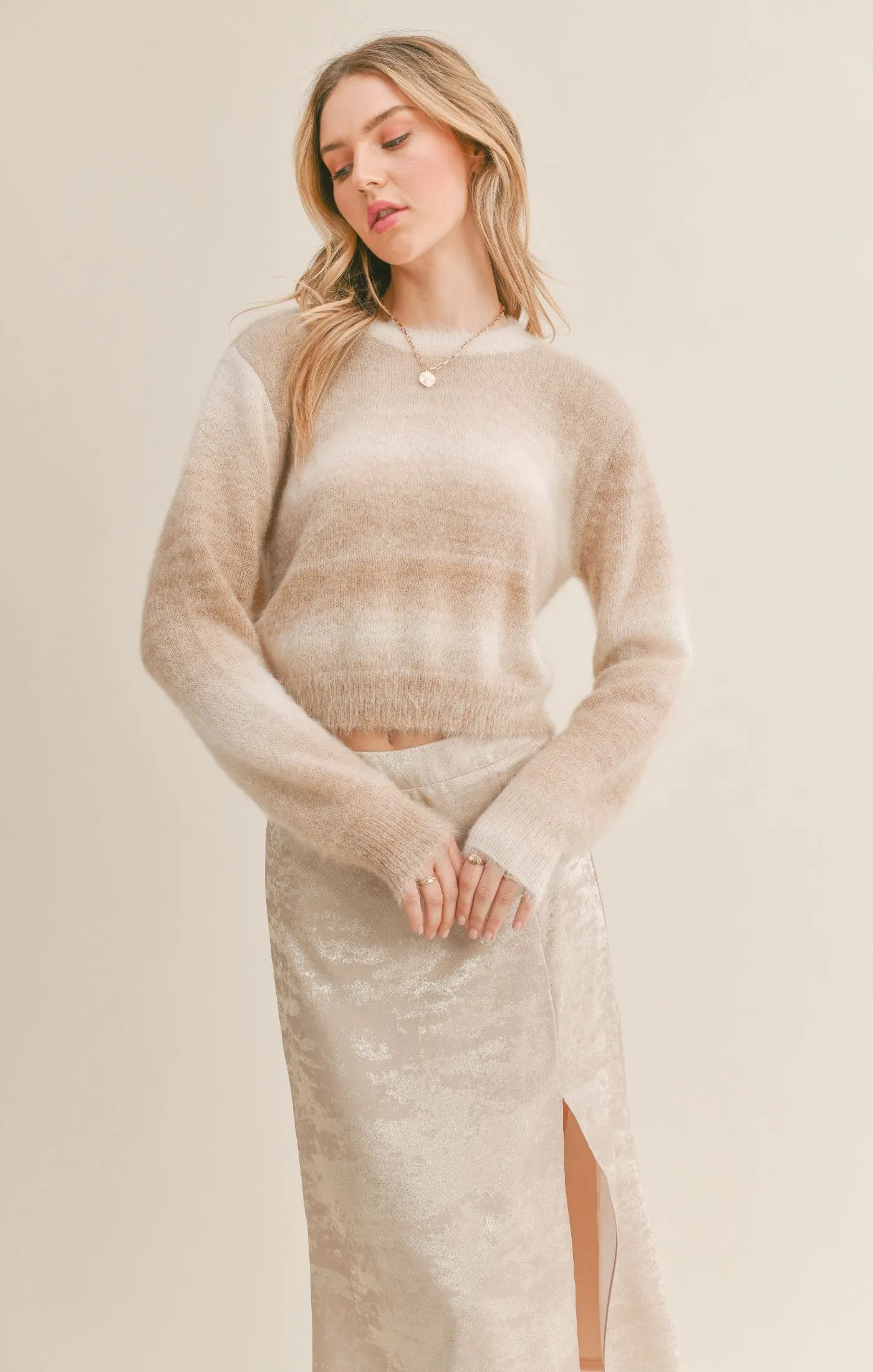 Reach for the Stars Ombre Sweater