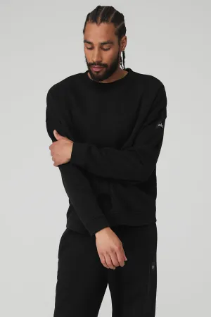 Renown Crew Neck Pullover - Black