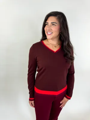 Retro Colorblock Sweater