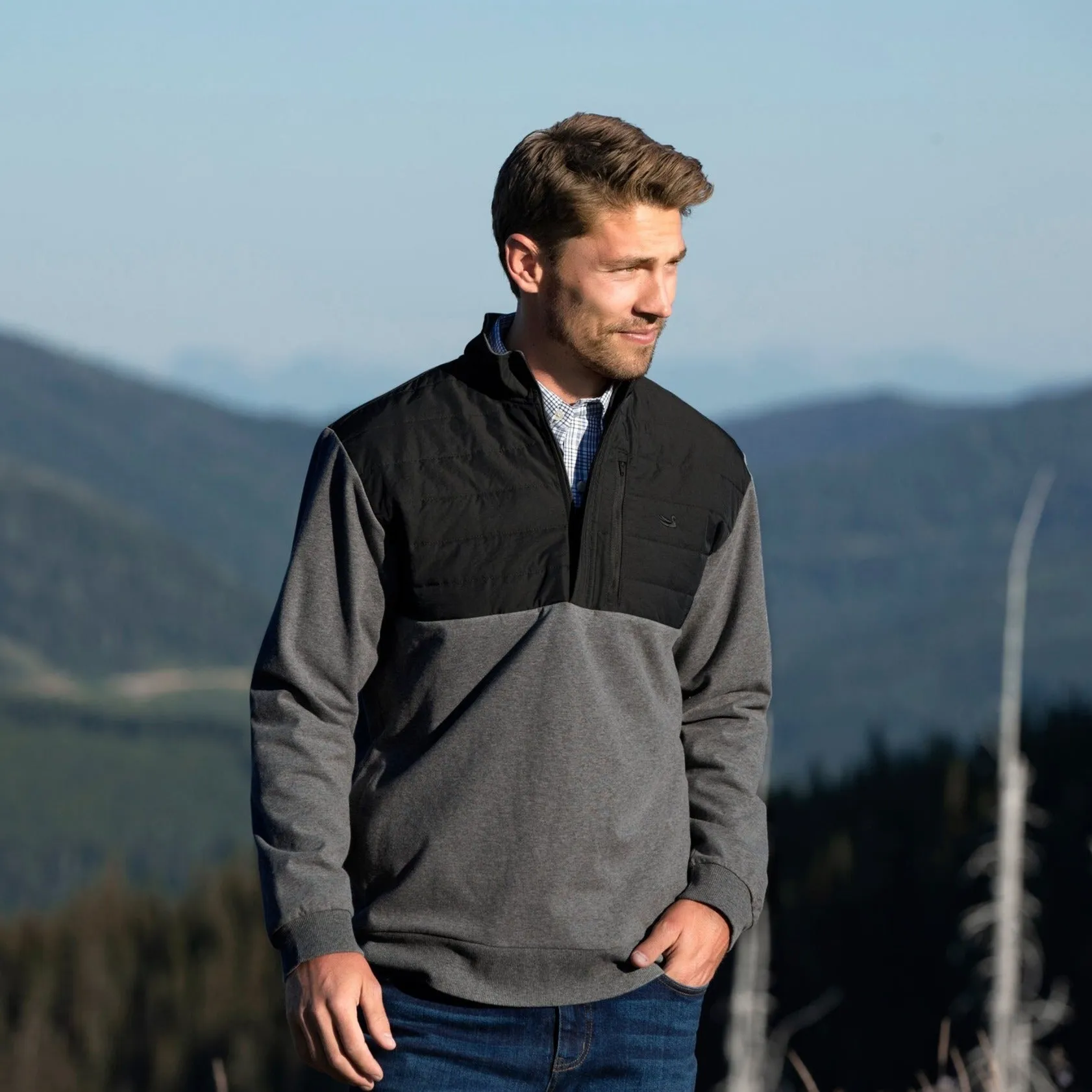 Richardson Stretch Heather Pullover