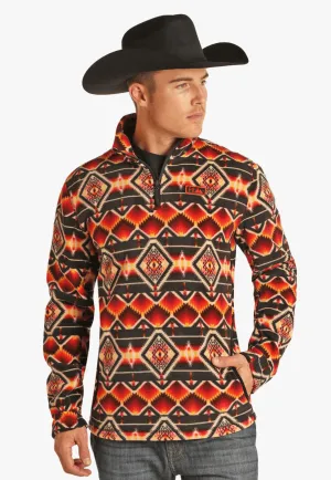 Rock and Roll Mens Aztec Pullover