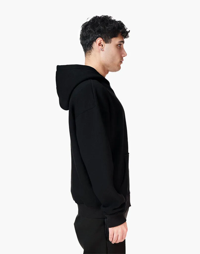 ROUTE 66 ZIP-HOODIE (BLACK)