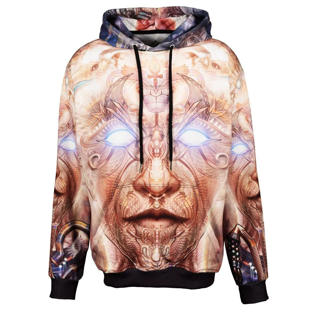 Sacred Geometry Hoodie | Fractal Hoodie | Psy Clothing | Festival Hoodie | Psychedelic Sweater | Osiris (HD)