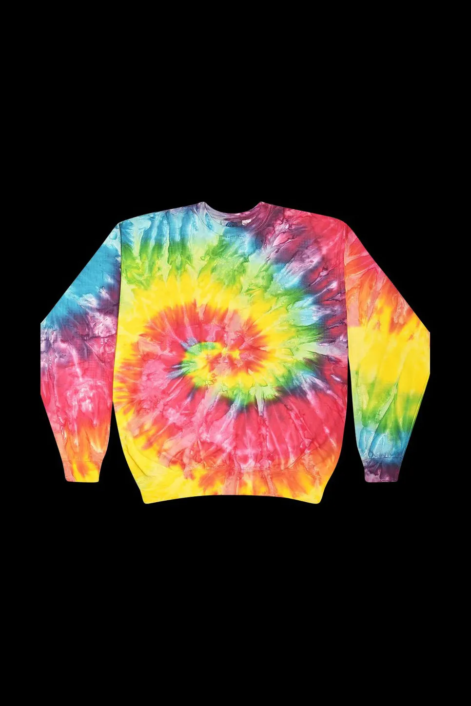 Saturn Crewneck Tie-Dye Pullover