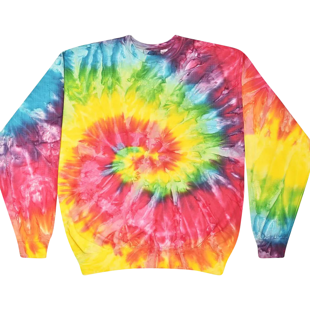 Saturn Crewneck Tie-Dye Pullover