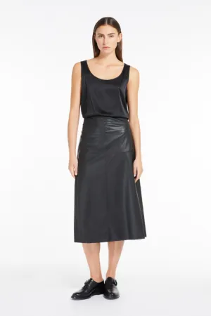 Scilli coated jersey skirt - Max Mara