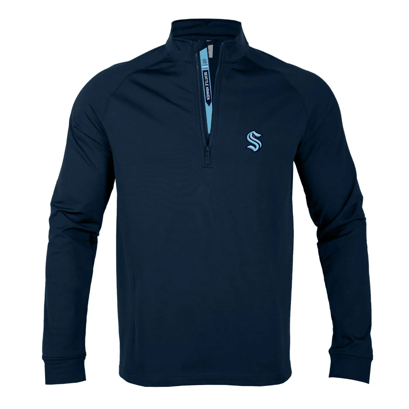 Seattle Kraken Primary Calibre Quarter Zip Pullover