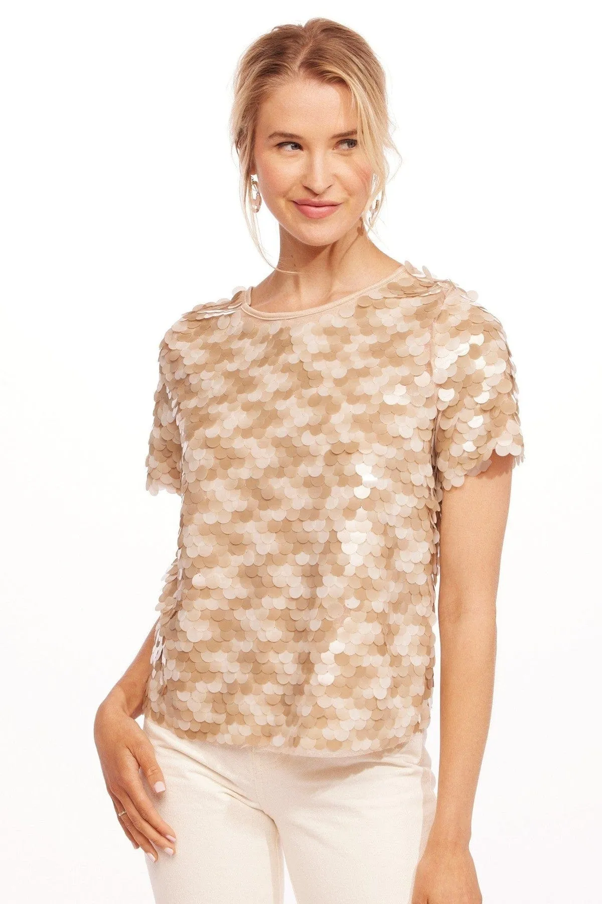 Sequin Tee