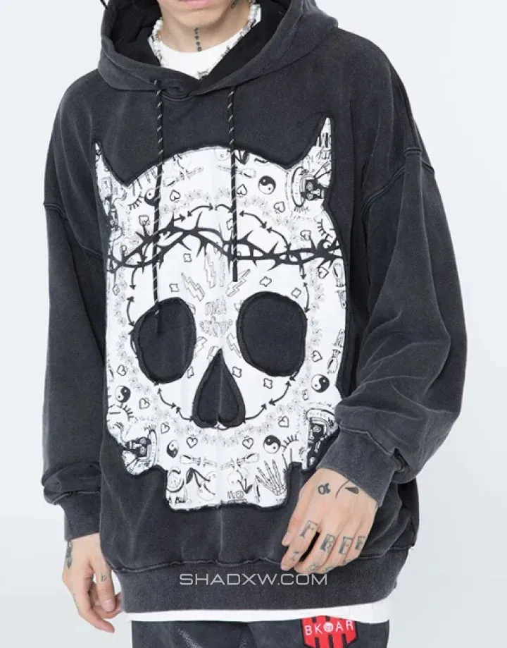 Skeleton Pullover