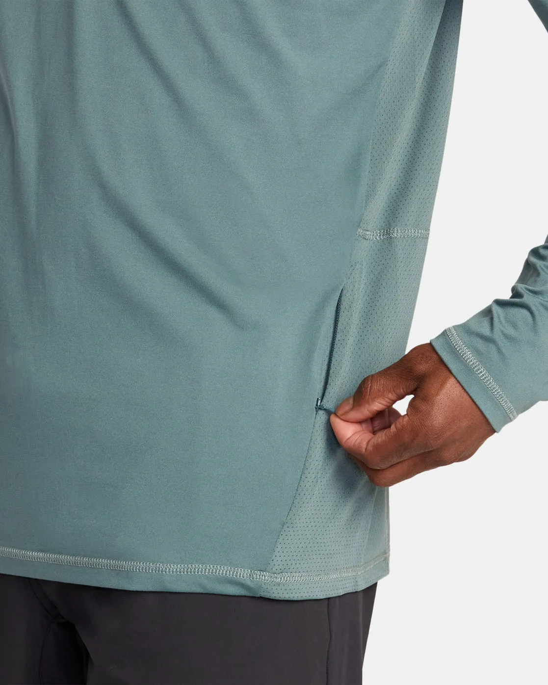 Sport Vent Half-Zip Pullover - Pine Grey