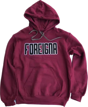 Streetwear Pullover Hoodies- Maroon