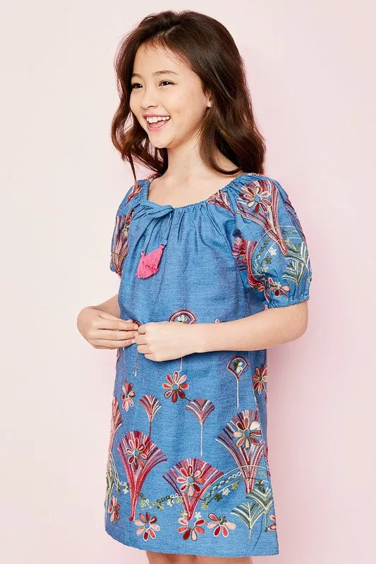 Summer Dreams Denim Tunic (Girls)