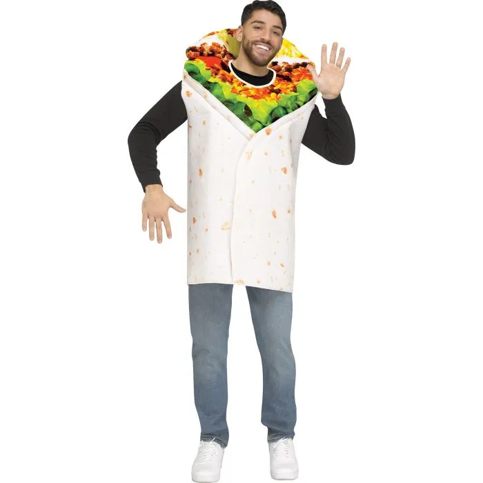 Taco & Burrito - 2 Costumes in 1 Bag! - Adult