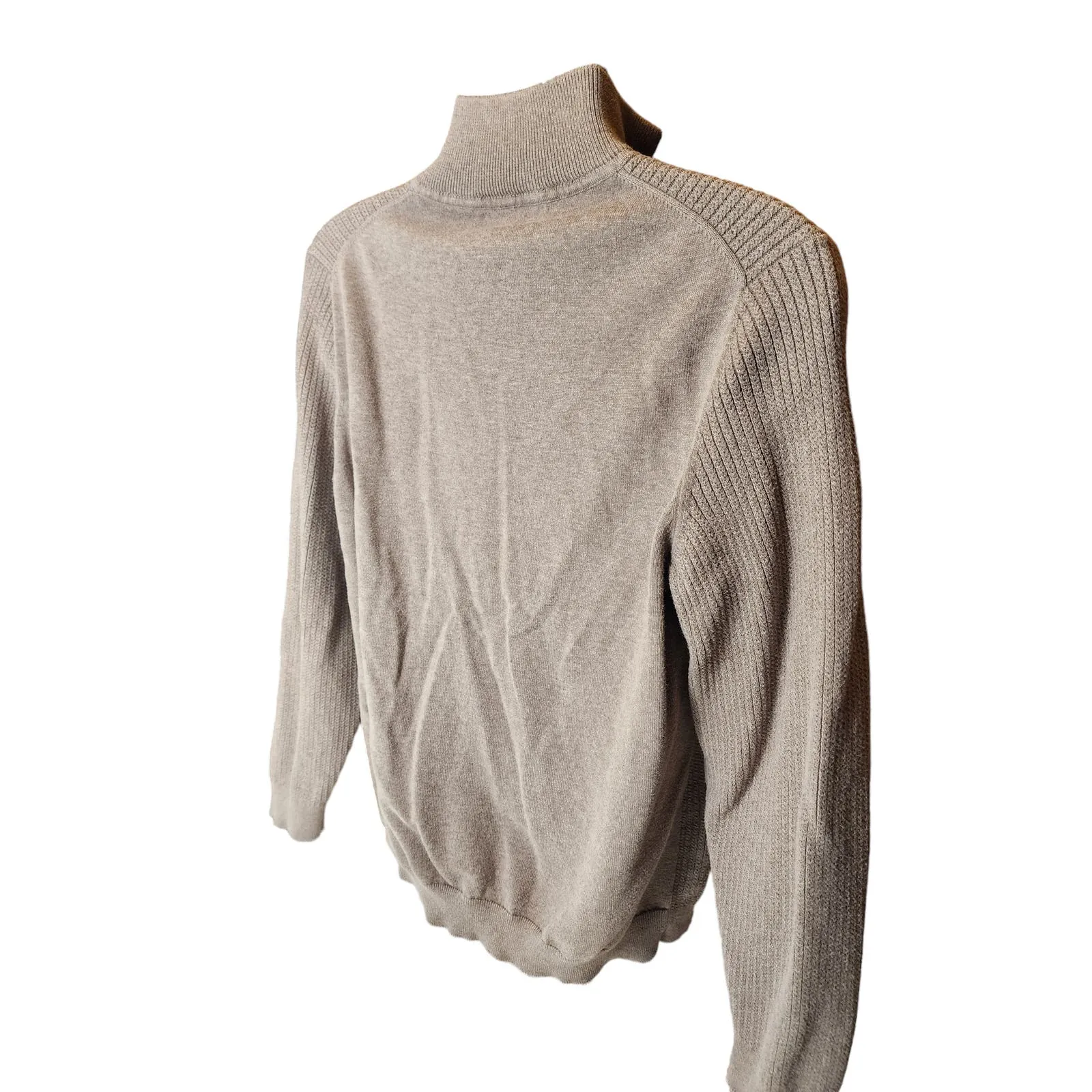 Tasso Ella Sweater Mens Medium-Large Knitwear Zip Long Sleeve Pullover