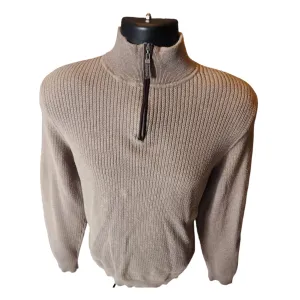 Tasso Ella Sweater Mens Medium-Large Knitwear Zip Long Sleeve Pullover