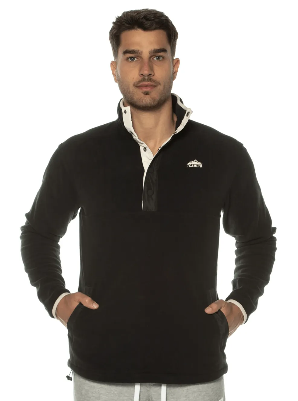 TEAMLTD Polar Fleece Pullover-Black