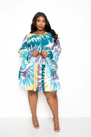 Tie Dye Tunic Dress