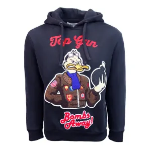 Top Gun Bombs Away Pullover Hoodie Navy Blue