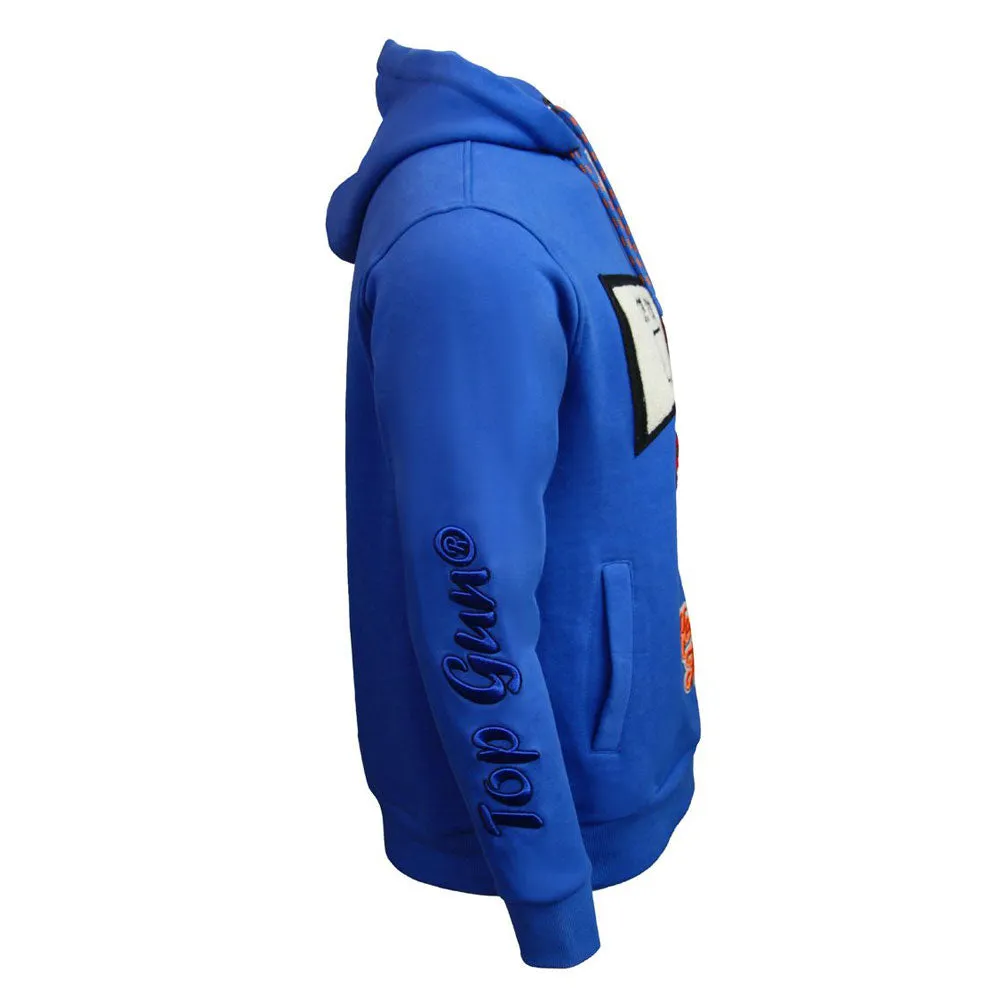 Top Gun Keep'em Flying Pullover Hoodie Royal Blue