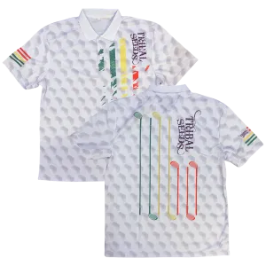 Tribal Seeds Golf Polo (White)