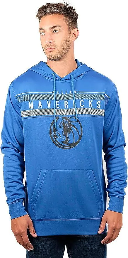 Ultra Game NBA Official Men’s Super Soft Midtown Hoodie Pullover Sweatshirt - Unisex, Dallas Mavericks|Dallas Mavericks