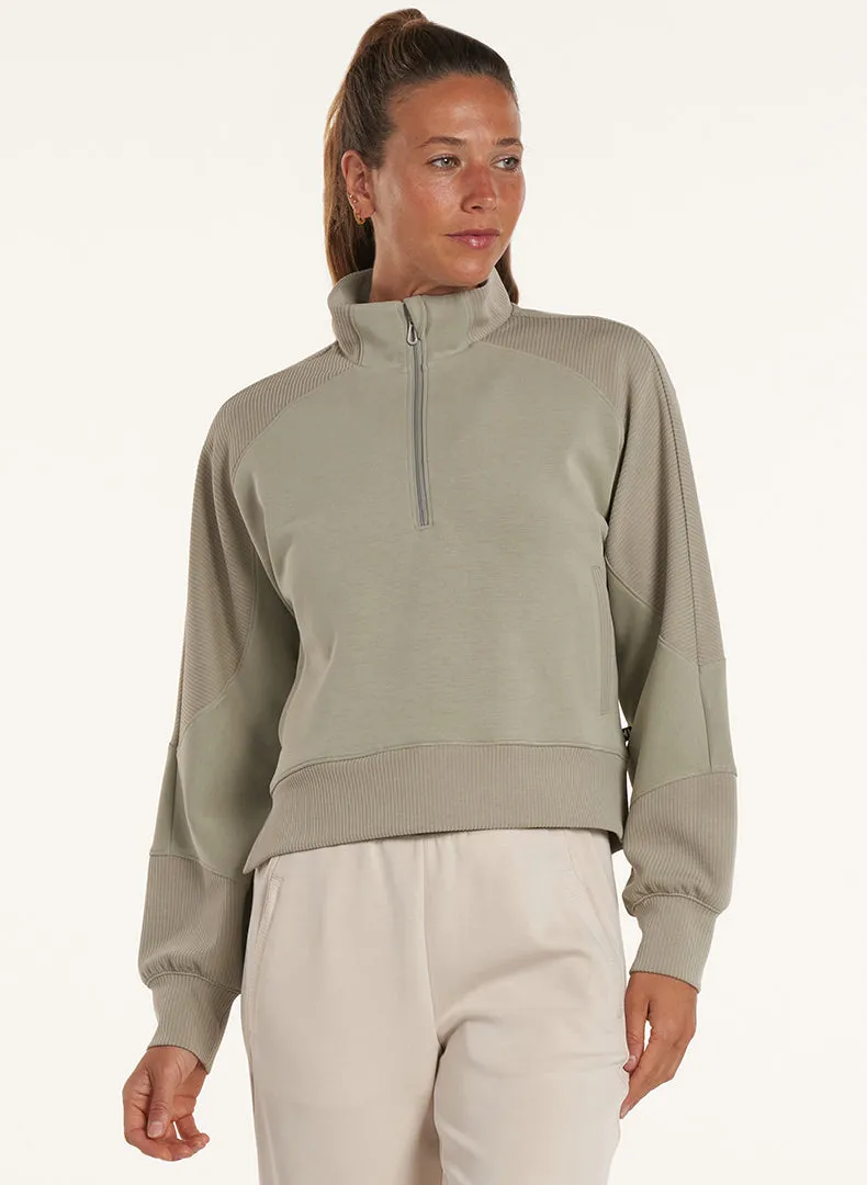 Ultraluxe Half Zip Pullover