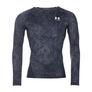 Under Armour Longsleeve HG Comp Print schwarz