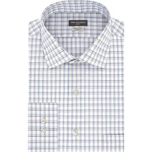 Van Heusen Men's Classic-Fit Stretch Flex Dress Shirt Azure