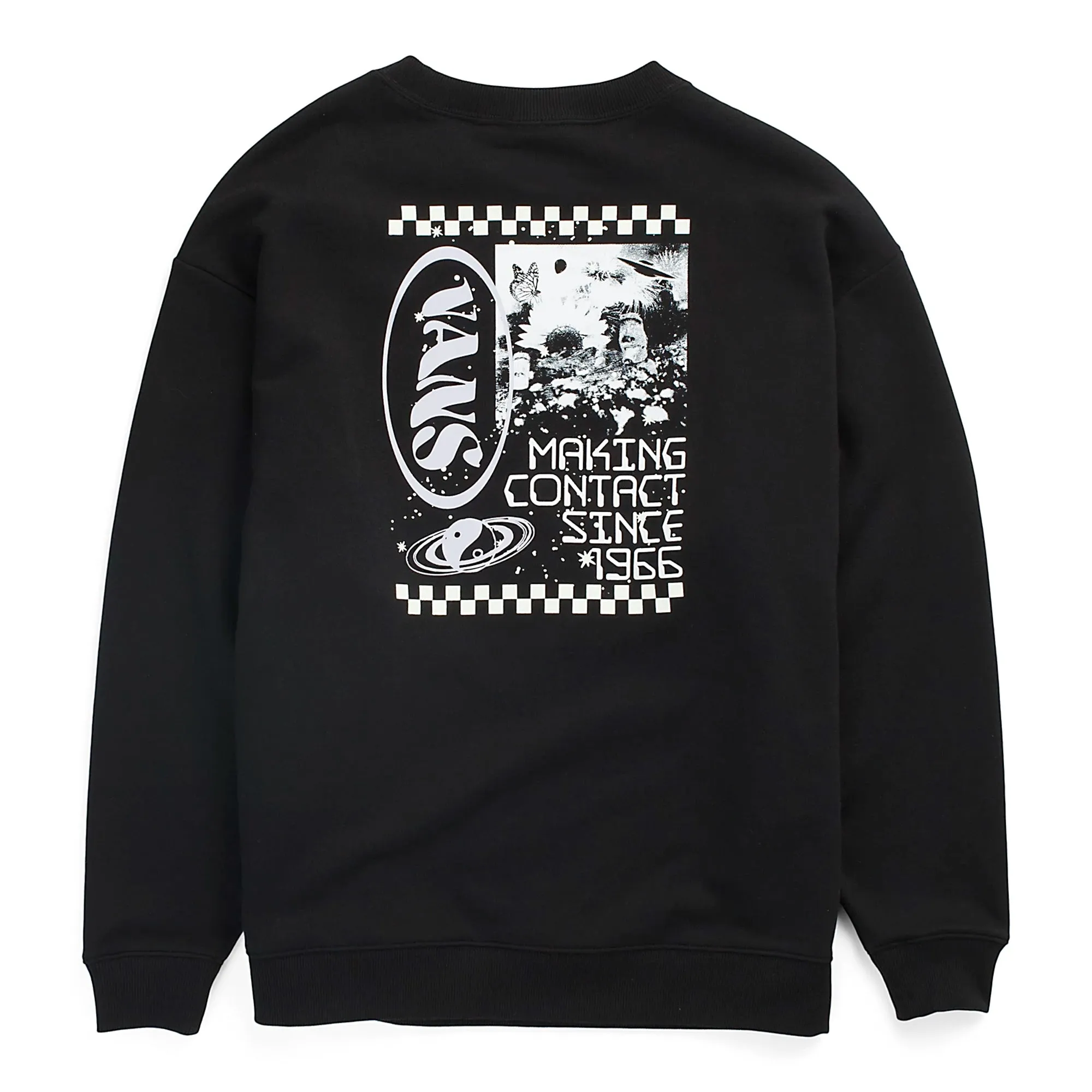 Vans Cosmic Glow Women's Oversized Pullover Sweater - Black