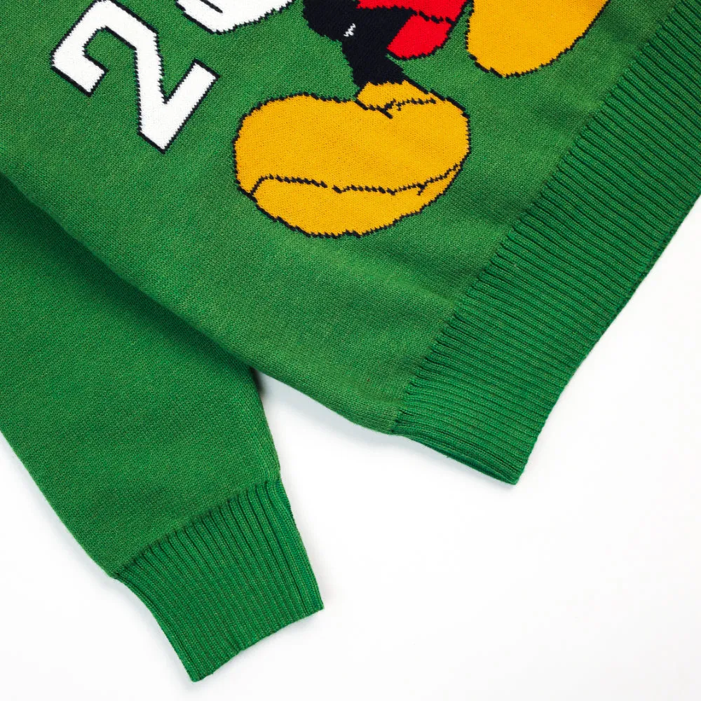 Vibrant Green Mickey Pullover 7269