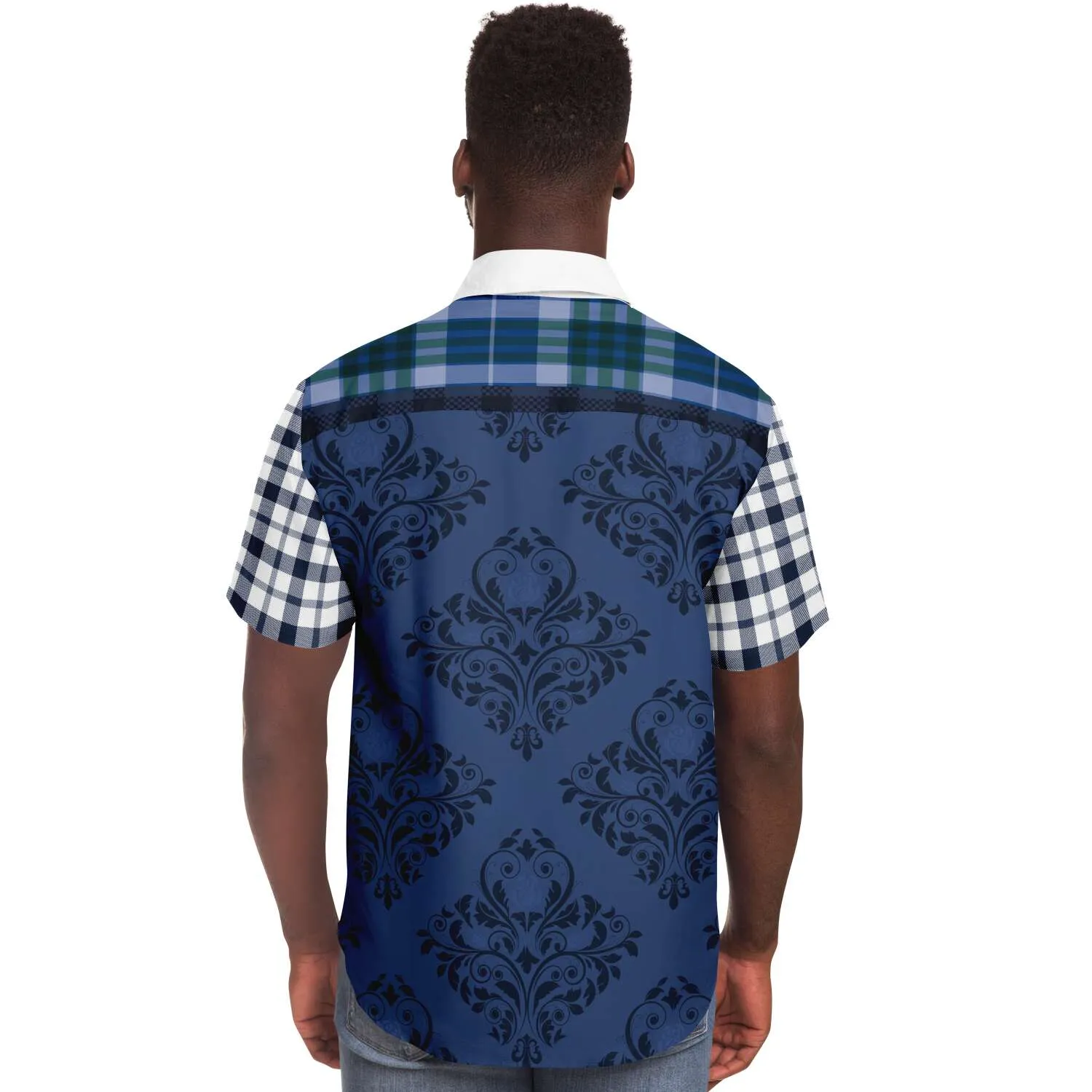 Victorious Short Sleeve Button Down Shirt