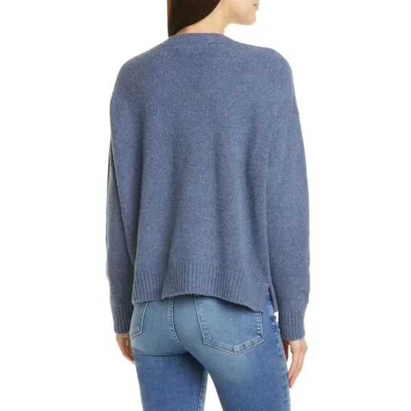 Vince Textured V-Neck Sweater Pullover TORMY