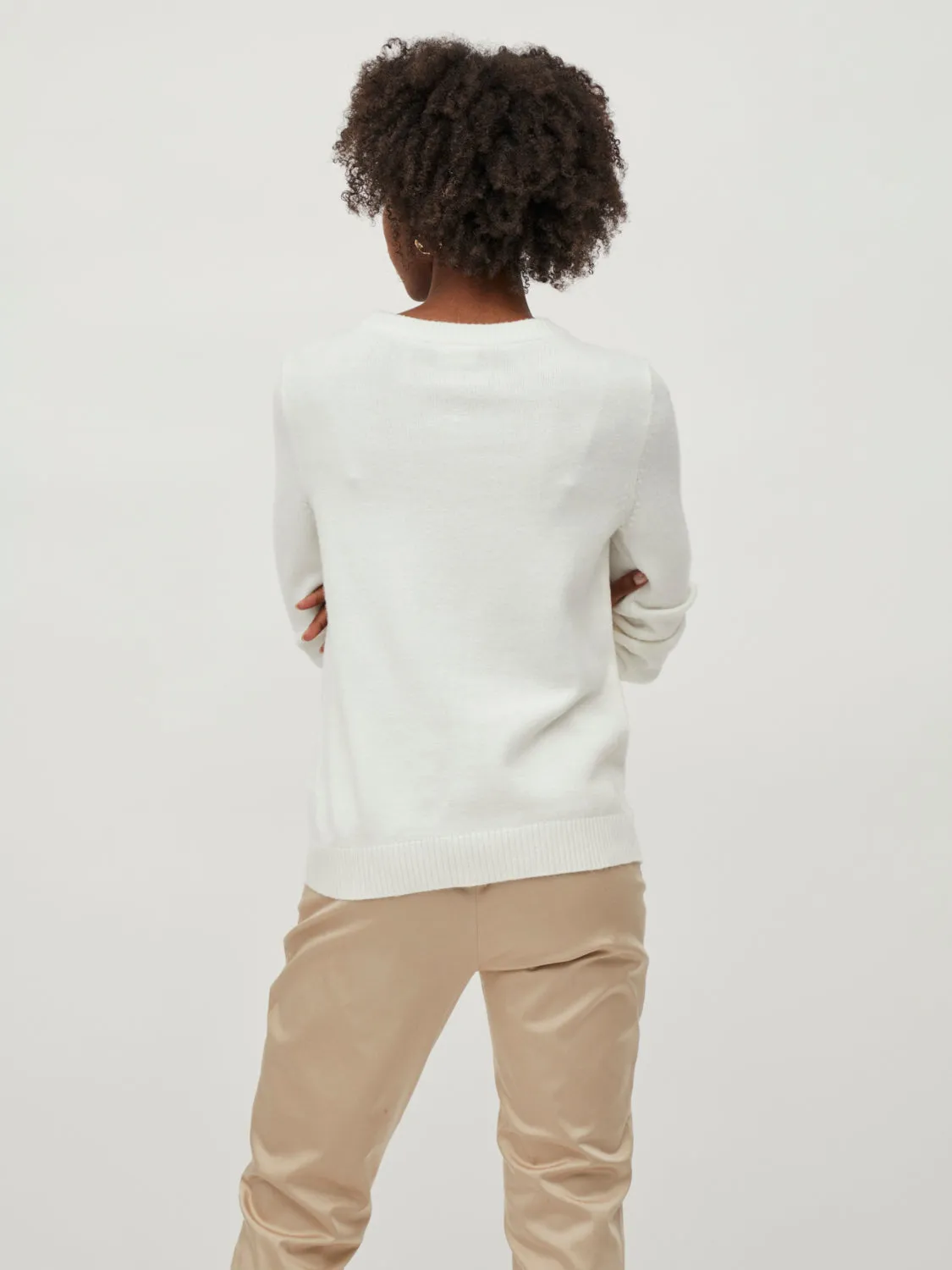 VIRIL Pullover - White Alyssum