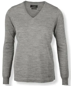 Womens Ashbury  classy luxury merino blend | Grey Melange