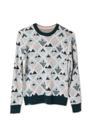 Women's Kavu | Hillrose Crewneck Sweater | Argyle Ridge