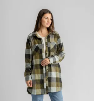 Women's Lichen Stretch Flannel Tunic