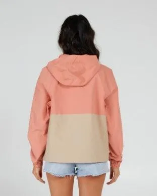 Womens Mainsail Anorak - Terracotta/Sand Dune