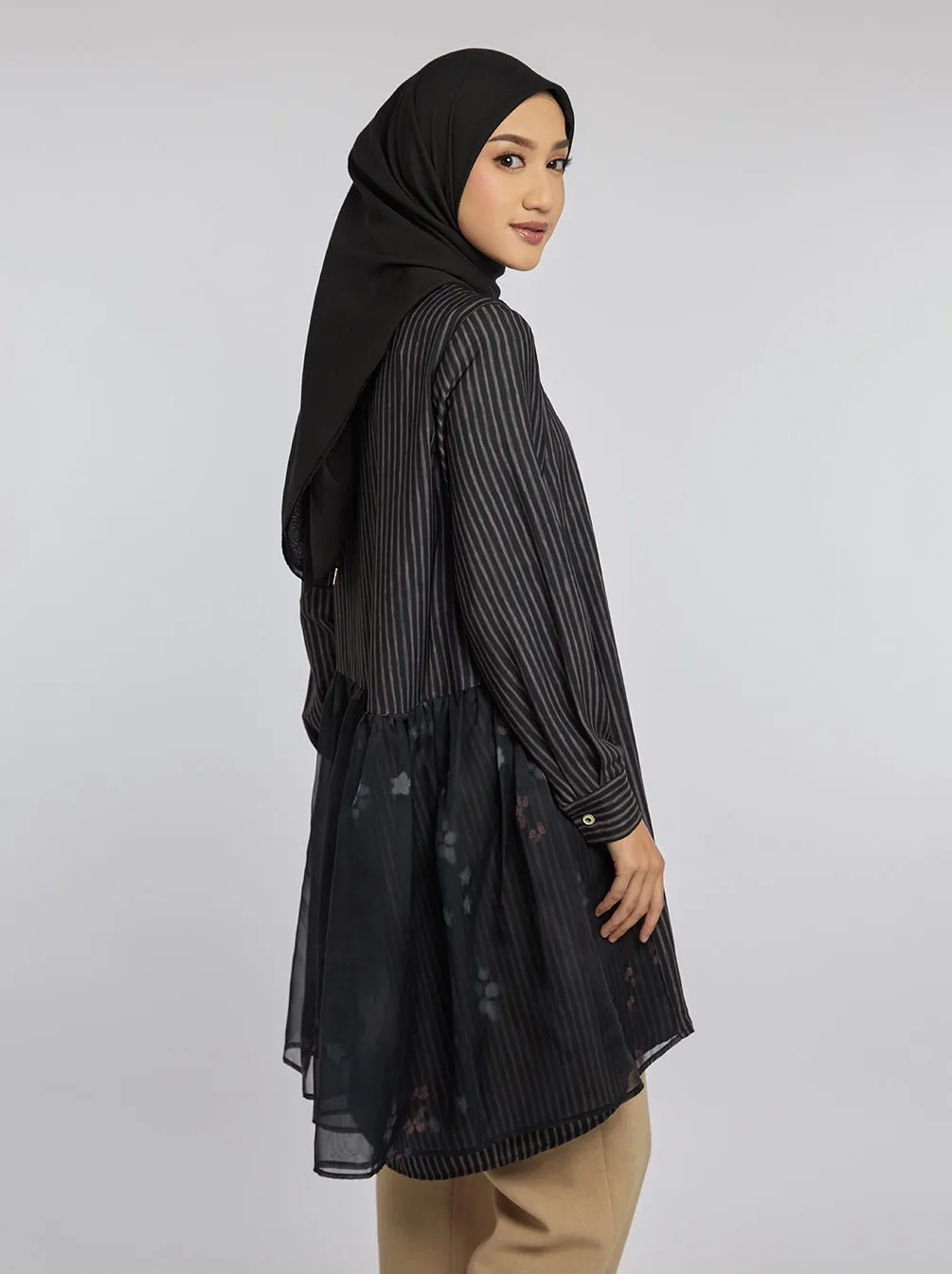 ZINI TUNIC BLACK