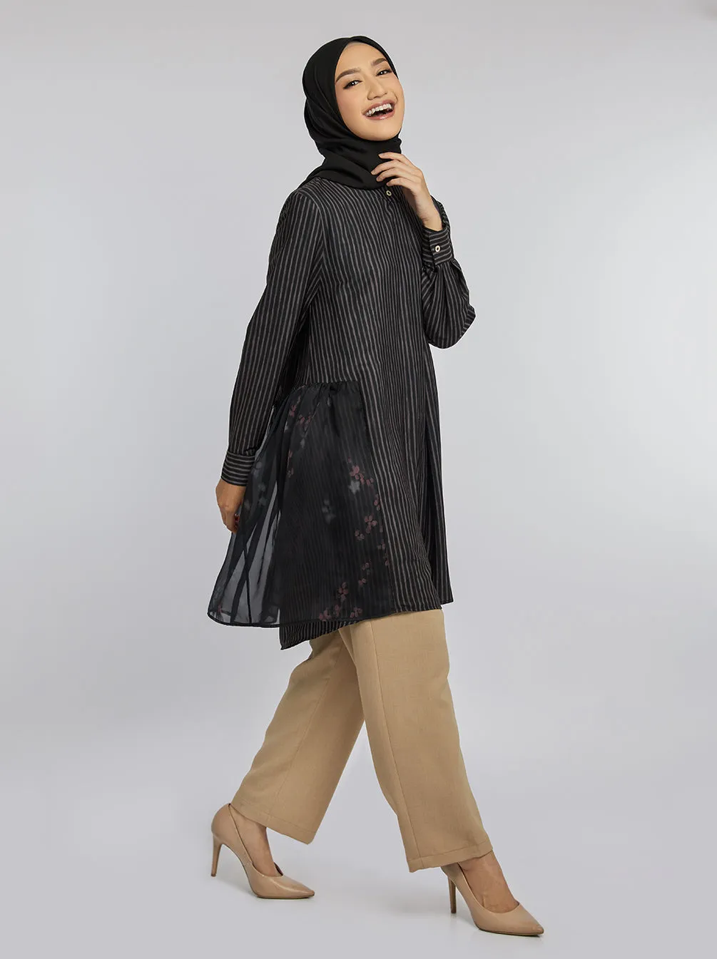 ZINI TUNIC BLACK